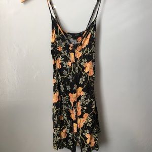 Floral Button Up Dress